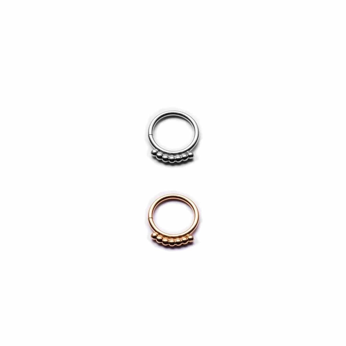 Earrings Eco Silver or Gold Dot Hoop (Various sizes) homeware shops bristol gift shops bristol May Hofman