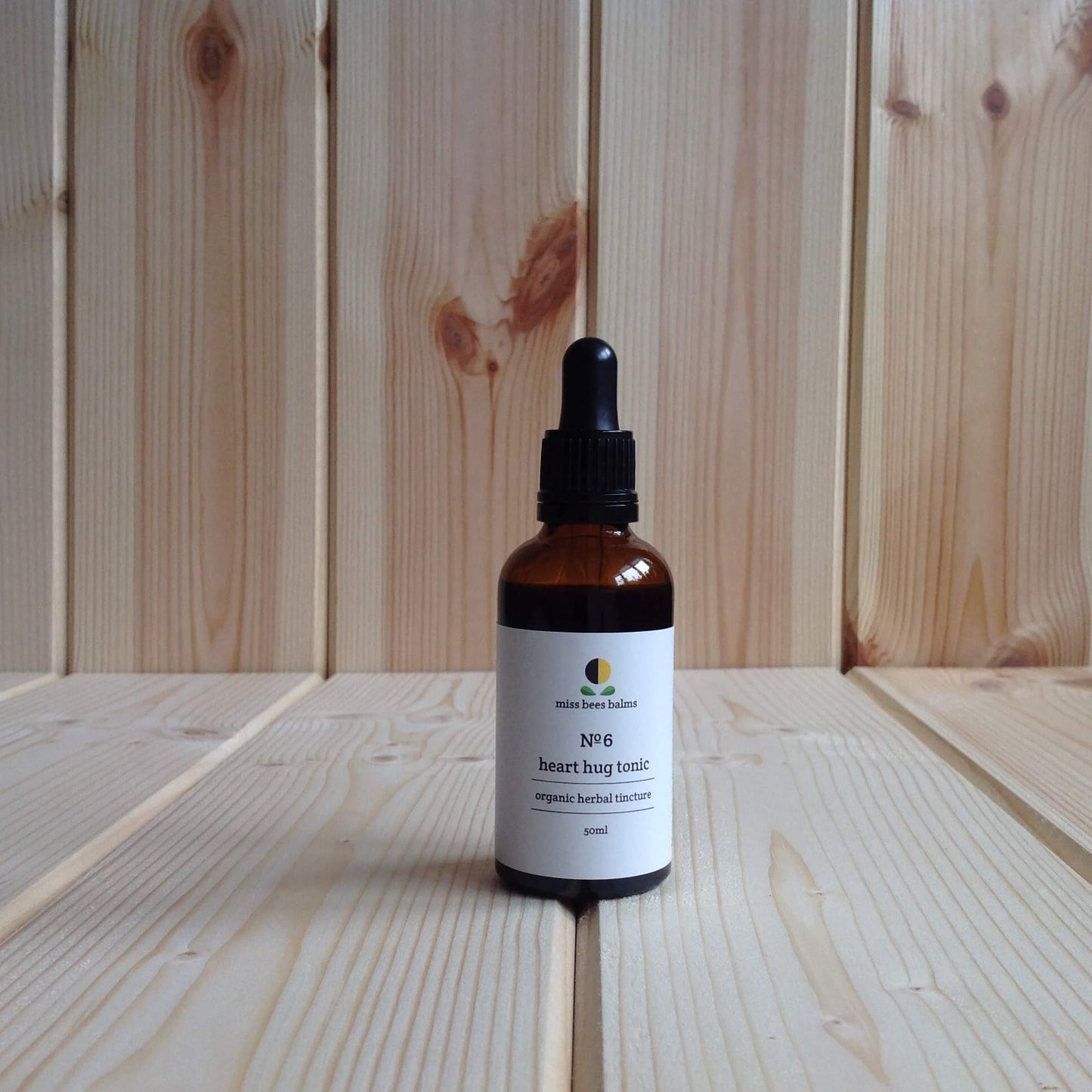 Wellbeing Heart Hug Tonic - Organic Herbal Tincture homeware shops bristol gift shops bristol Miss Bees Balms