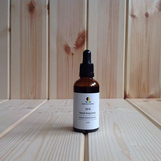 Wellbeing Heart Hug Tonic - Organic Herbal Tincture homeware shops bristol gift shops bristol Miss Bees Balms