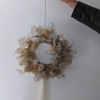 Wreath Halo Dried Flower Wreath homeware shops bristol gift shops bristol Pretty Wild