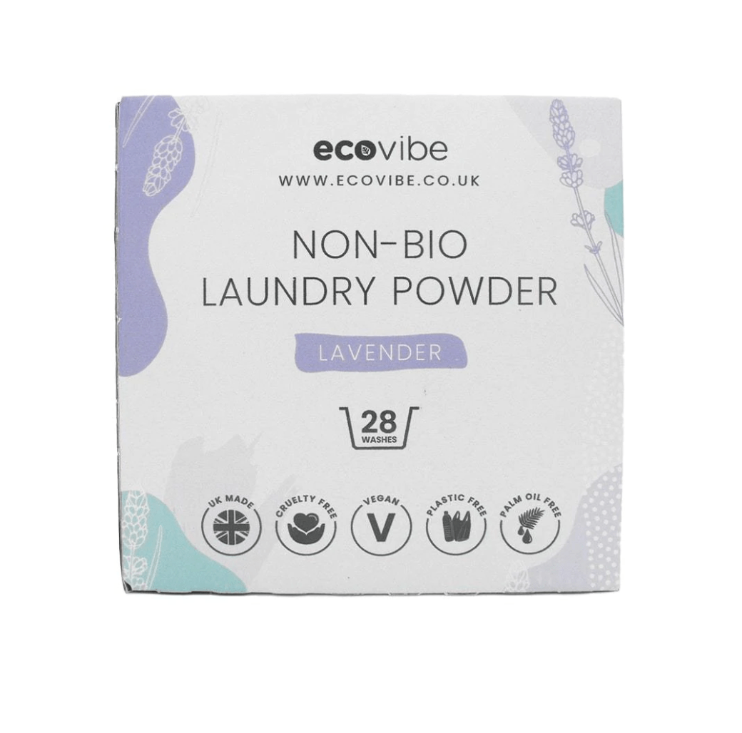 Eco Cleaning Products Lavender Non Bio Laundry Powder homeware shops bristol gift shops bristol Ecovibe