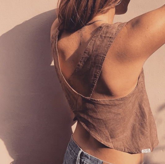 Clothing Pini Cross-Back Top (various colours & sizes) homeware shops bristol gift shops bristol Baana Naturals