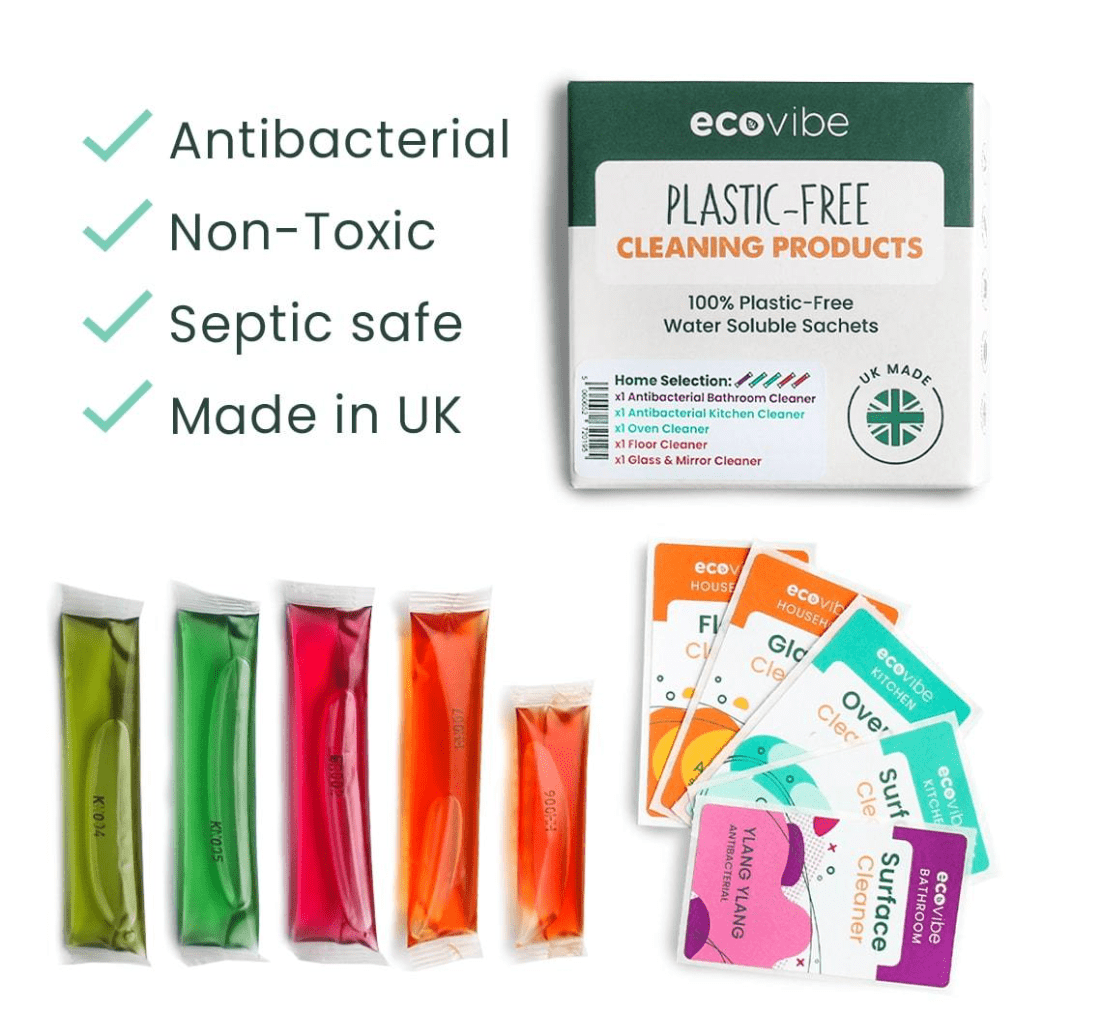 Eco Cleaning Products Sustainable Cleaning Starter Kit homeware shops bristol gift shops bristol Ecovibe