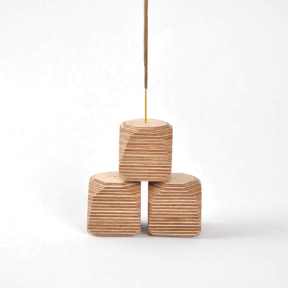 Incense Holder Geo Wooden Incense Holders homeware shops bristol gift shops bristol PRIORMADE