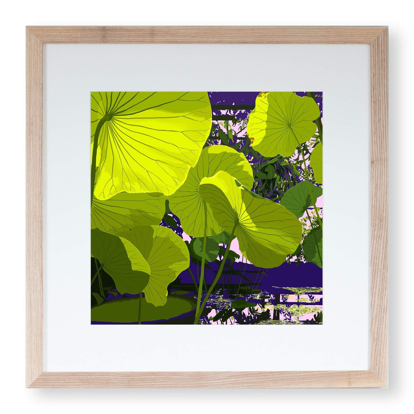 Print Sunlight Through Lotus Print homeware shops bristol gift shops bristol Rosie Reiter