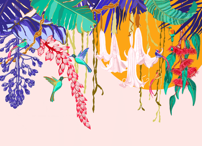 Print Tropical Canopy Print homeware shops bristol gift shops bristol Rosie Reiter