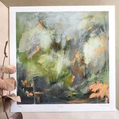 Prints Giclée Print 'Coral' homeware shops bristol gift shops bristol Sky Siouki
