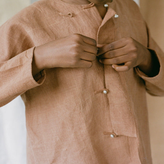 Jackets & Coats Extra Small (UK Size 4-8) Dye Yam Field Jacket homeware shops bristol gift shops bristol Tamay & Me