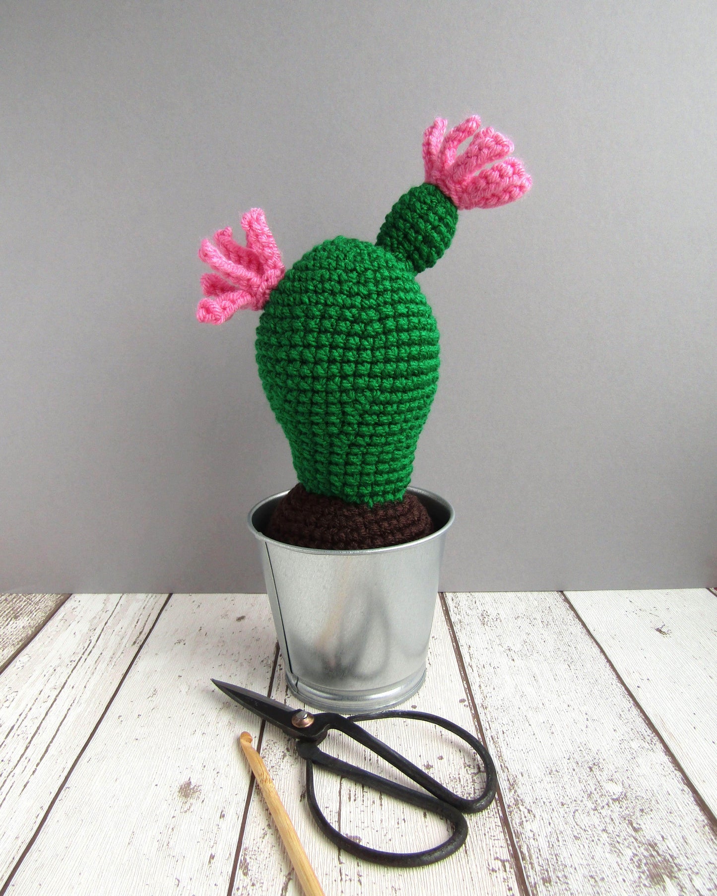 Art & Craft Kits Crochet Kit: Cactus with Metal Pot homeware shops bristol gift shops bristol Tenguerengue
