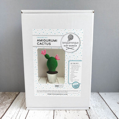 Art & Craft Kits Crochet Kit: Cactus with Metal Pot homeware shops bristol gift shops bristol Tenguerengue