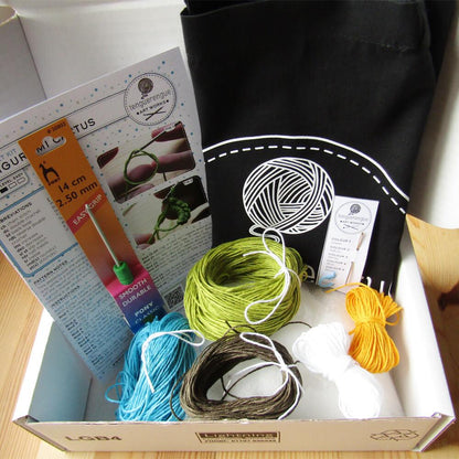 Art & Craft Kits Crochet Kit: Cactus with Crochet Pot homeware shops bristol gift shops bristol Tenguerengue