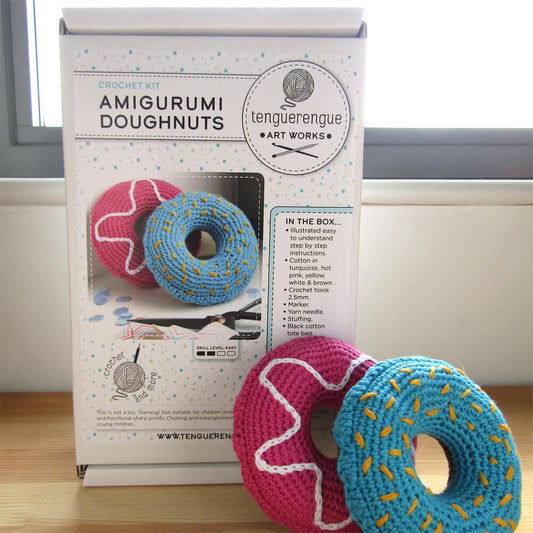 Art & Craft Kits Crochet Kit: Doughnuts homeware shops bristol gift shops bristol Tenguerengue