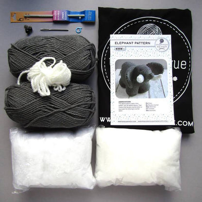 Art & Craft Kits Crochet Kit: Elephant homeware shops bristol gift shops bristol Tenguerengue