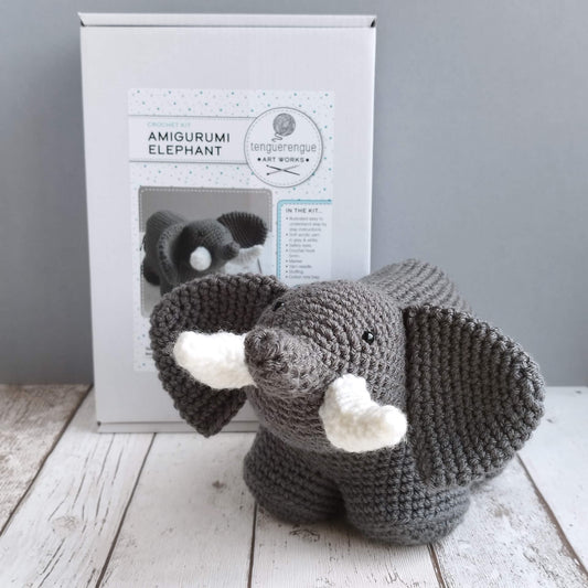 Art & Craft Kits Crochet Kit: Elephant homeware shops bristol gift shops bristol Tenguerengue