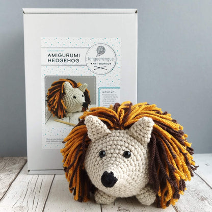 Art & Craft Kits Crochet Kit: Hedgehog homeware shops bristol gift shops bristol Tenguerengue