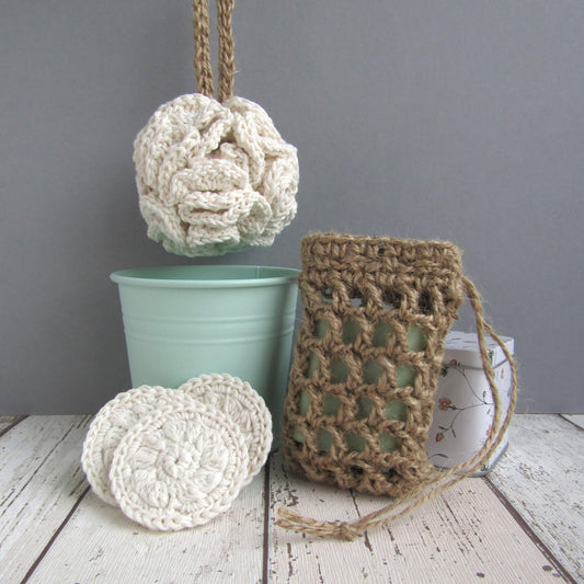 Art & Craft Kits Crochet Kit: Sustainable Spa Set homeware shops bristol gift shops bristol Tenguerengue