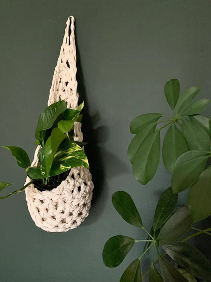 Baskets Large Hanging Wall Planter - Cotton homeware shops bristol gift shops bristol The Unraveling