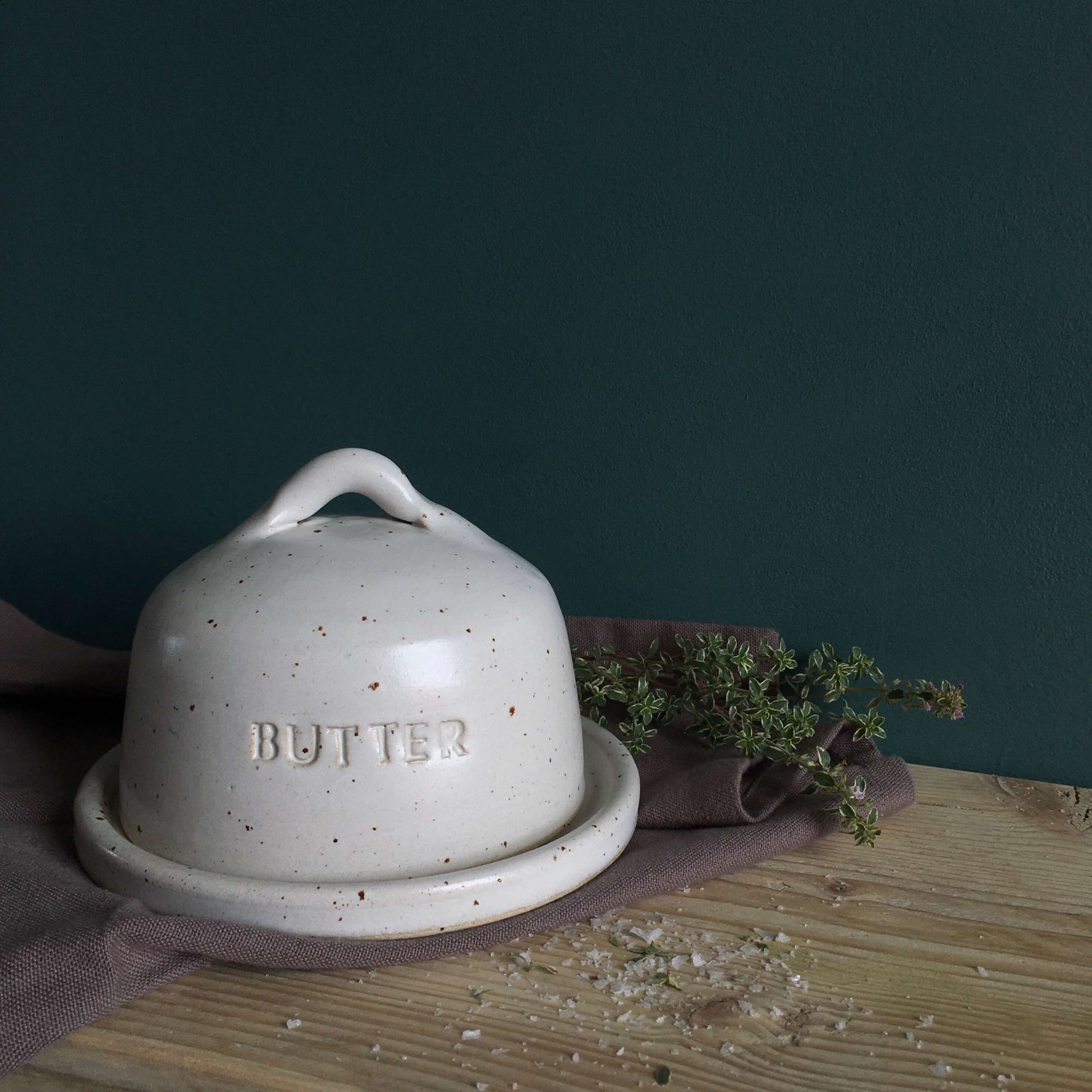 Ceramics Ceramic Butter Dish (4 colour options) homeware shops bristol gift shops bristol The Village Pottery