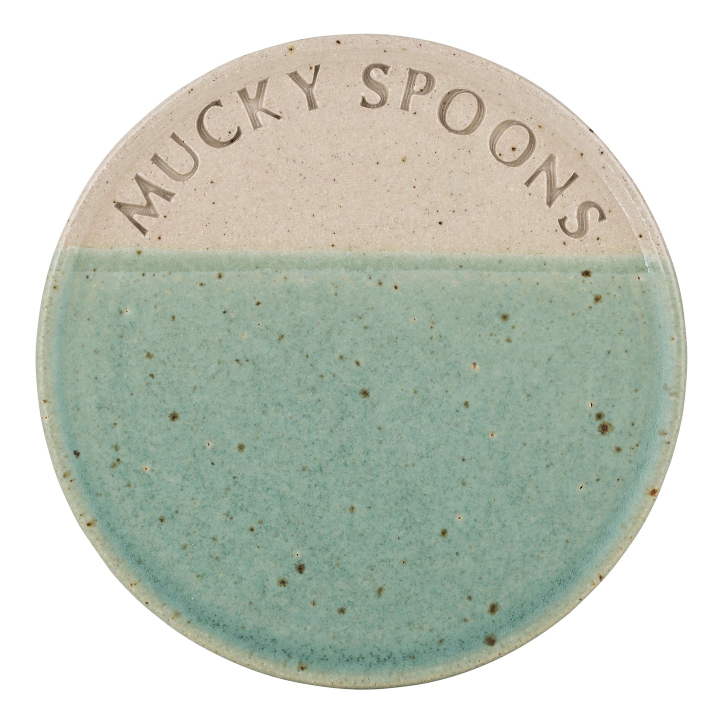 Ceramics Mucky Spoon Rest (4 colour options) homeware shops bristol gift shops bristol The Village Pottery