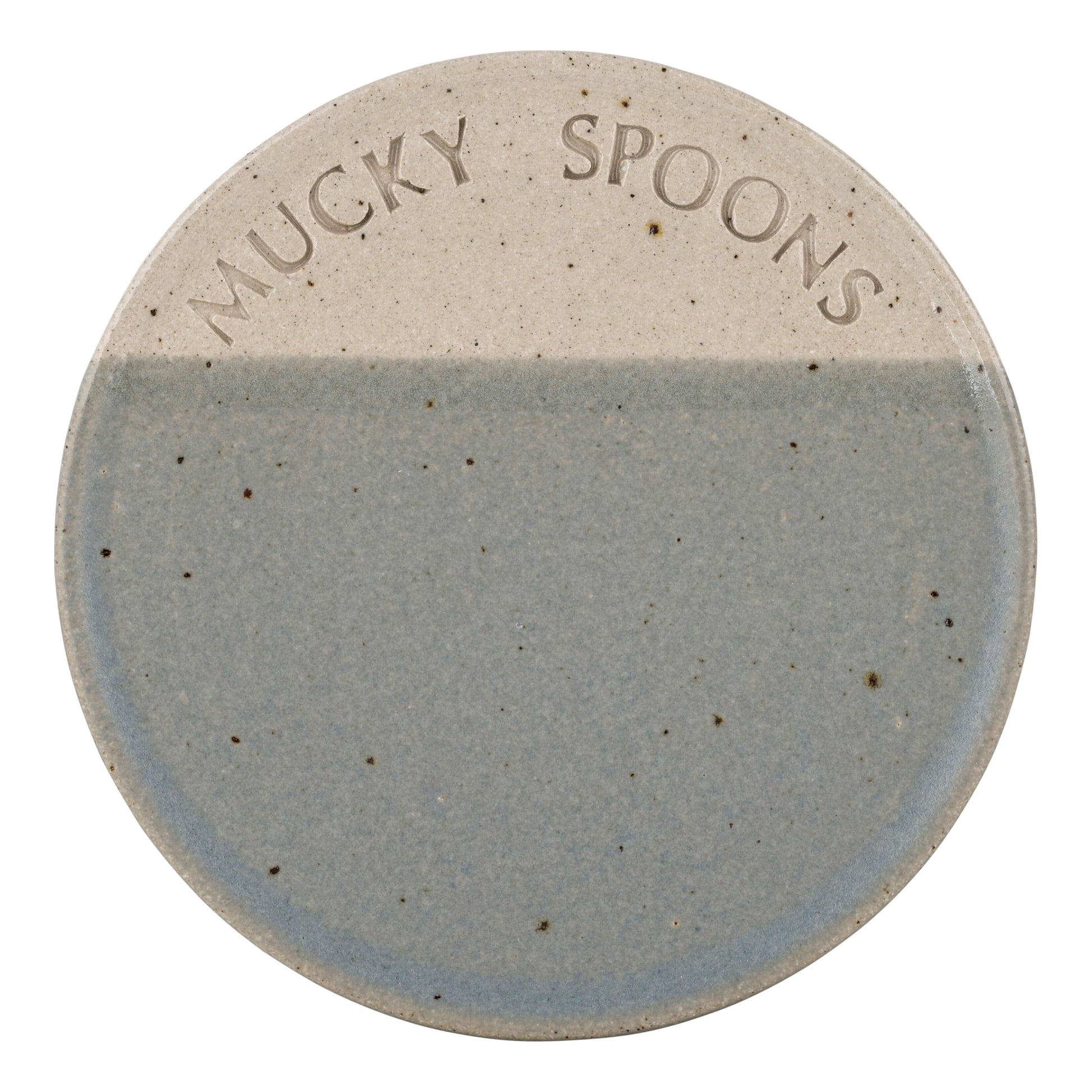 Ceramics Mucky Spoon Rest (4 colour options) homeware shops bristol gift shops bristol The Village Pottery