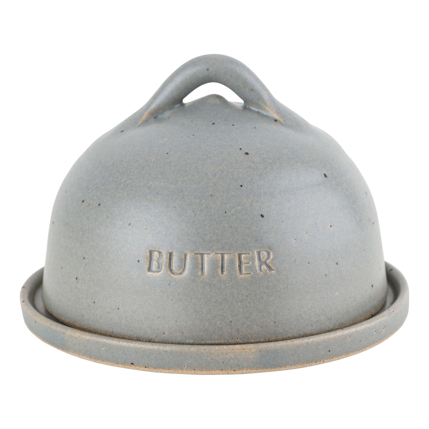 Ceramics Satin Grey Ceramic Butter Dish (4 colour options) homeware shops bristol gift shops bristol The Village Pottery