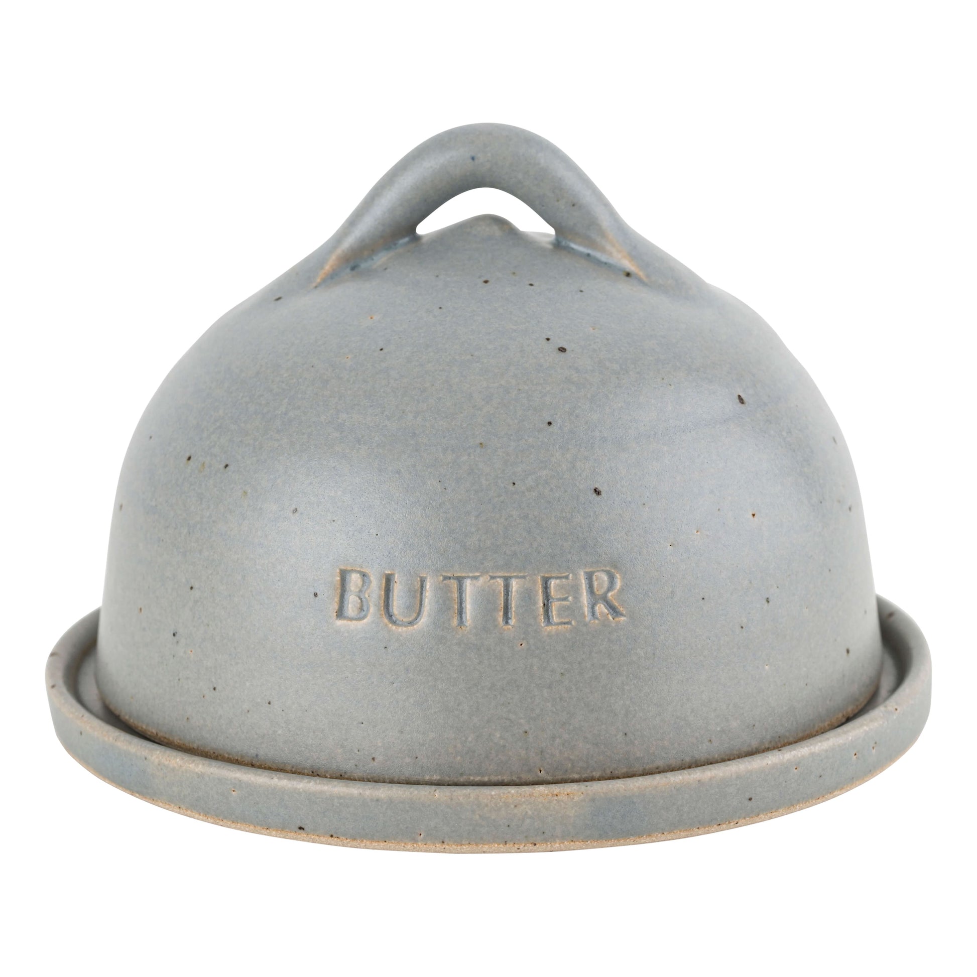 Ceramics Satin Grey Ceramic Butter Dish (4 colour options) homeware shops bristol gift shops bristol The Village Pottery