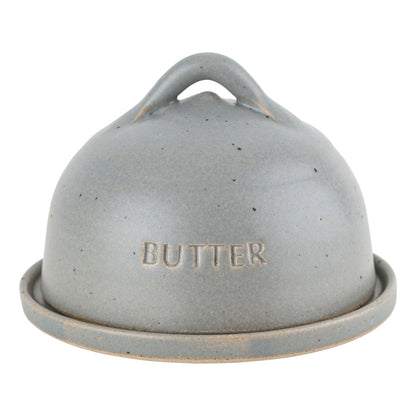 Ceramics Satin Grey Ceramic Butter Dish (4 colour options) homeware shops bristol gift shops bristol The Village Pottery