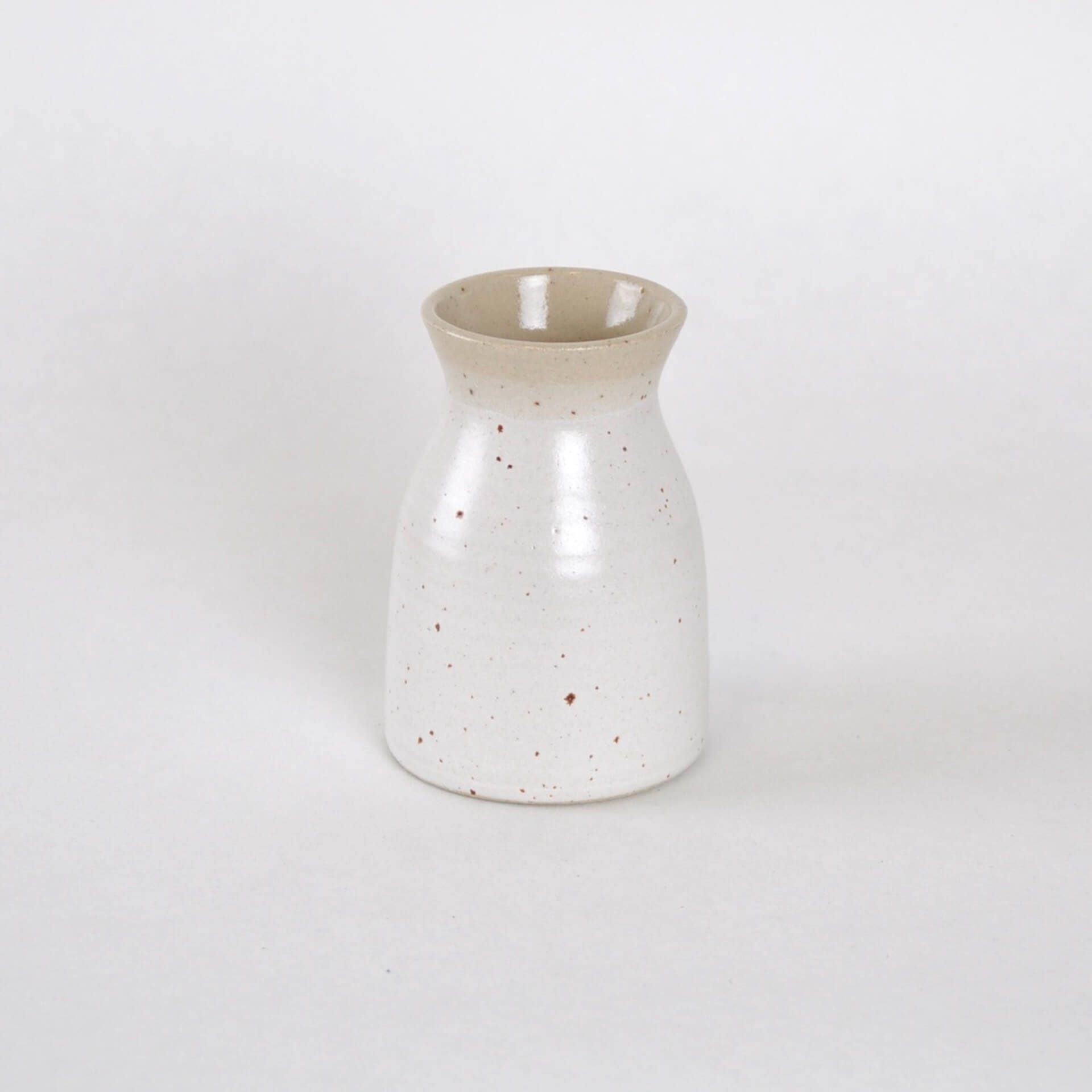 Ceramics Snowdrop White Posy Vase (5 colour options) homeware shops bristol gift shops bristol The Village Pottery