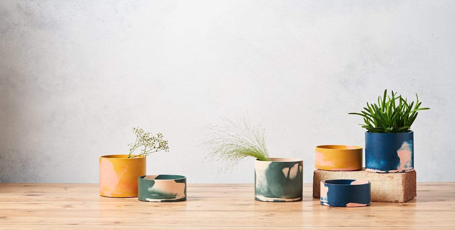 Vessel Medium Cylinder Vessel (various colours) homeware shops bristol gift shops bristol Tip Studio