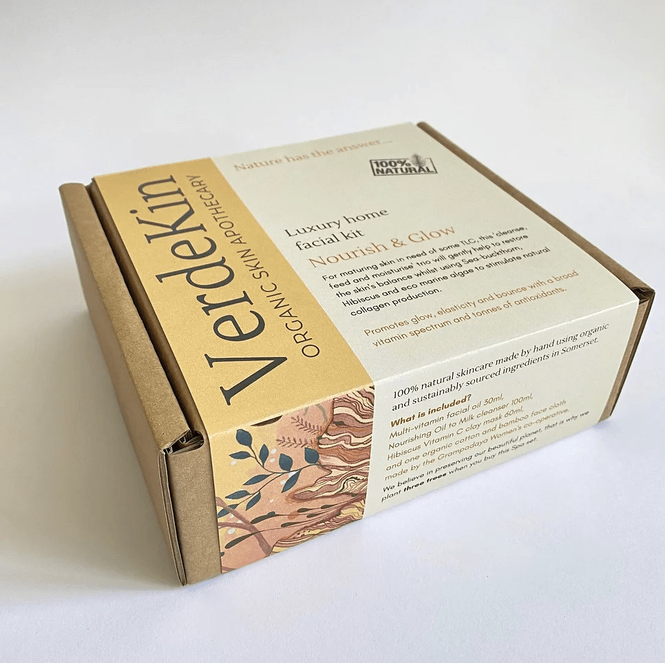 Skincare Nourish & Glow Luxury Home Facial Kit homeware shops bristol gift shops bristol VerdeKin