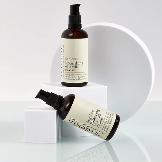 Skincare Replenish | Nourishing Oil To Milk Cleanser homeware shops bristol gift shops bristol VerdeKin