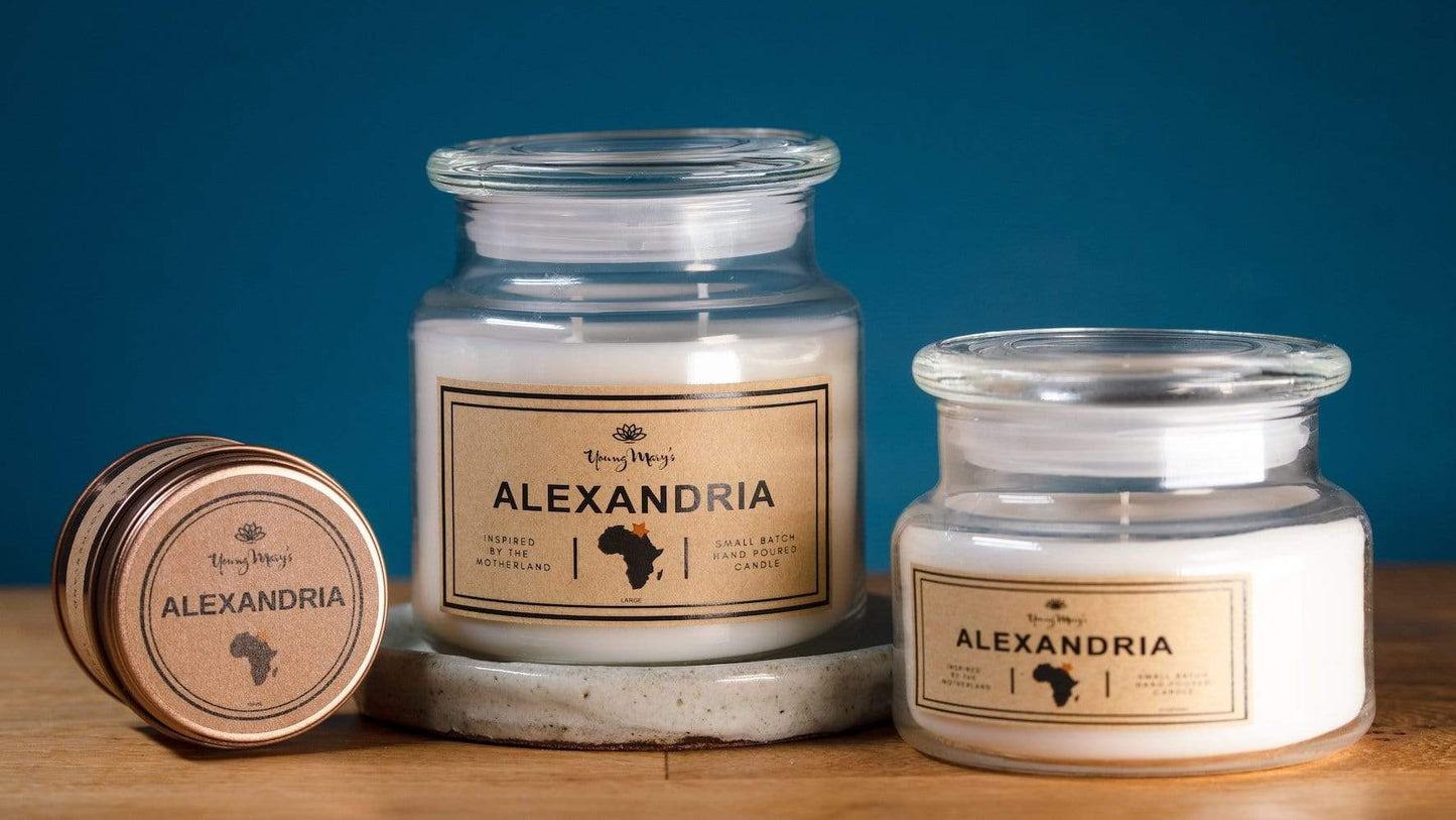 Candle Alexandria Candle (various sizes) homeware shops bristol gift shops bristol Young Mary's